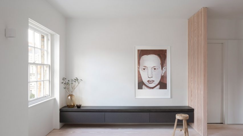 Interiors of a Marylebone apartment, designed by Proctor and Shaw