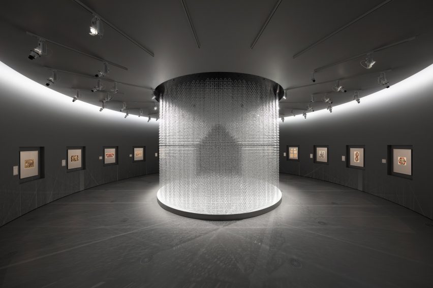 Oki Sato of Nendo has designed an exhibition of M.C. Escher's work at the National Gallery of Victoria in Melbourne.