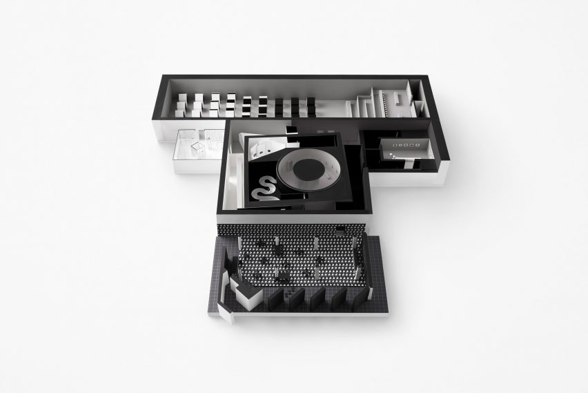 Oki Sato of Nendo has designed an exhibition of M.C. Escher's work at the National Gallery of Victoria in Melbourne.