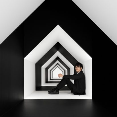 Oki Sato of Nendo has designed an exhibition of M.C. Escher's work at the National Gallery of Victoria in Melbourne.