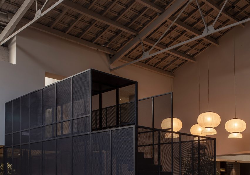 Interiors of Merkato restaurant, designed by Francesc Rifé Studio