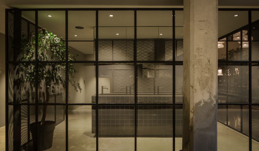 Interiors of Merkato restaurant, designed by Francesc Rifé Studio