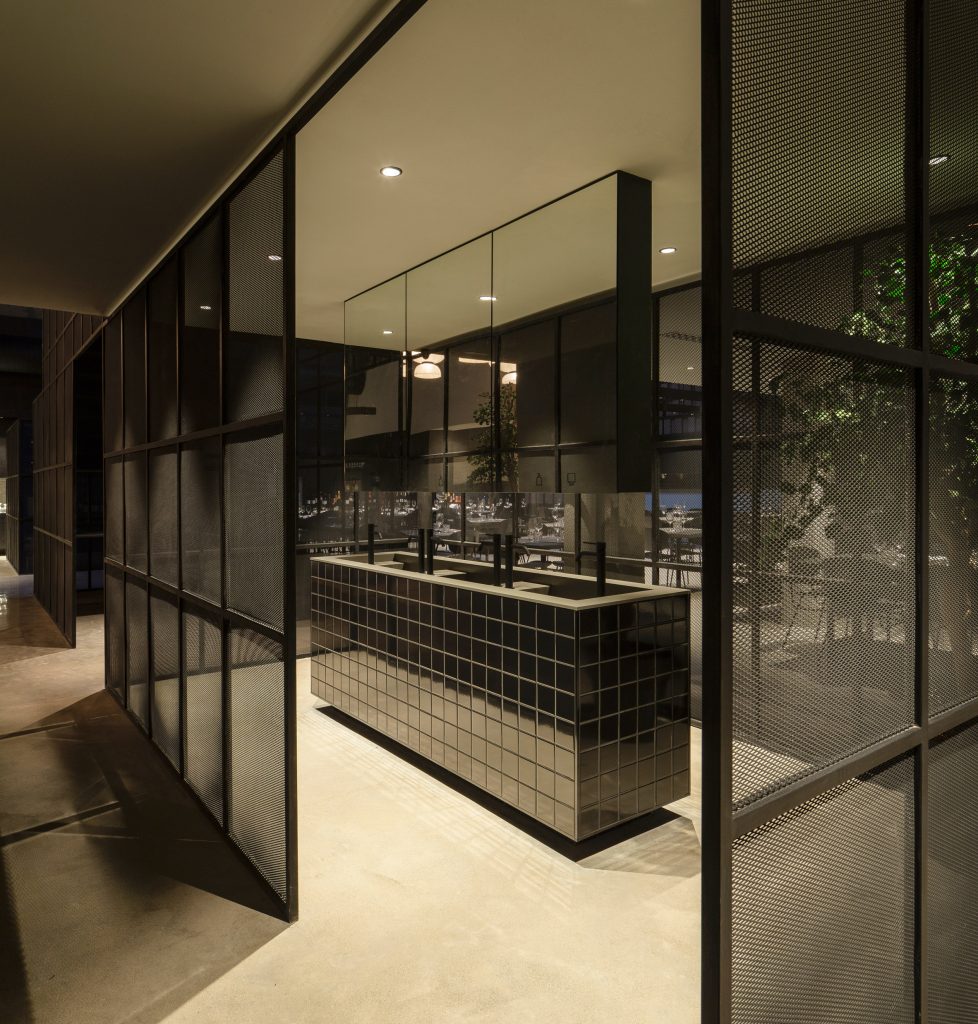 Interiors of Merkato restaurant, designed by Francesc Rifé Studio