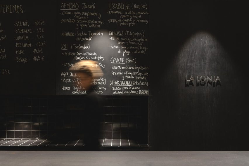 Interiors of Merkato restaurant, designed by Francesc Rifé Studio