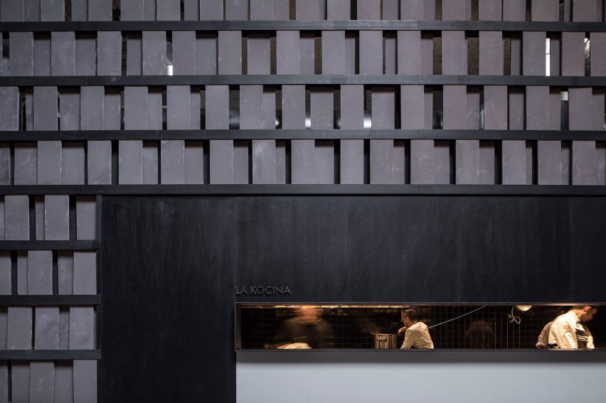 Interiors of Merkato restaurant, designed by Francesc Rifé Studio