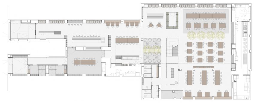 Merkato restaurant, designed by Francesc Rifé Studio