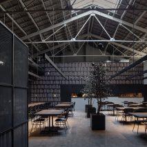 Interiors of Merkato restaurant, designed by Francesc Rifé Studio