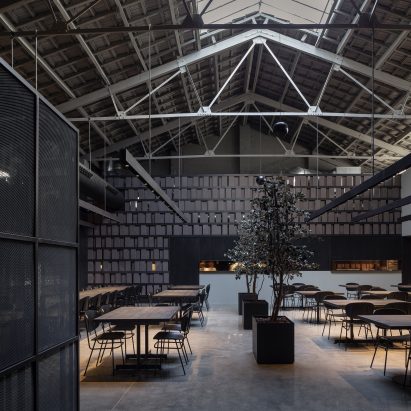 Interiors of Merkato restaurant, designed by Francesc Rifé Studio