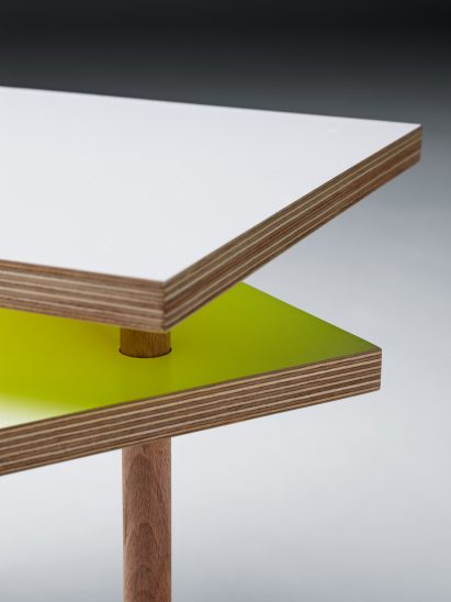Yo Shimada debuts coffee table made from basic DIY store materials