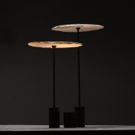 Nir Meiri makes sustainable lamp shades from mushroom mycelium