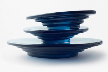 Nendo designs crystal trays and accessories for Atelier Swarovski Home