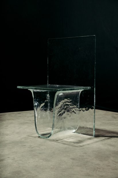 Nendo lets gravity shape its latest Melt furniture collection for WonderGlass