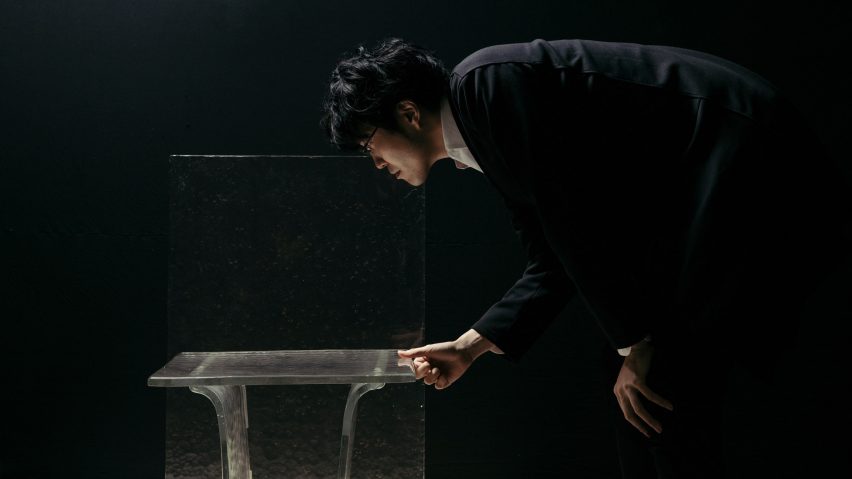 Nendo lets gravity shape its latest Melt furniture collection for WonderGlass