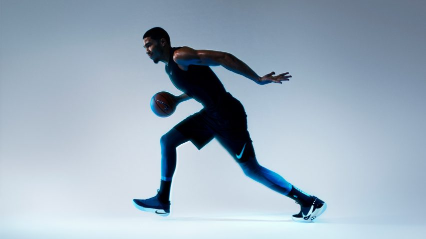 Adapt BB self-lacing smart basketball trainers by Nike