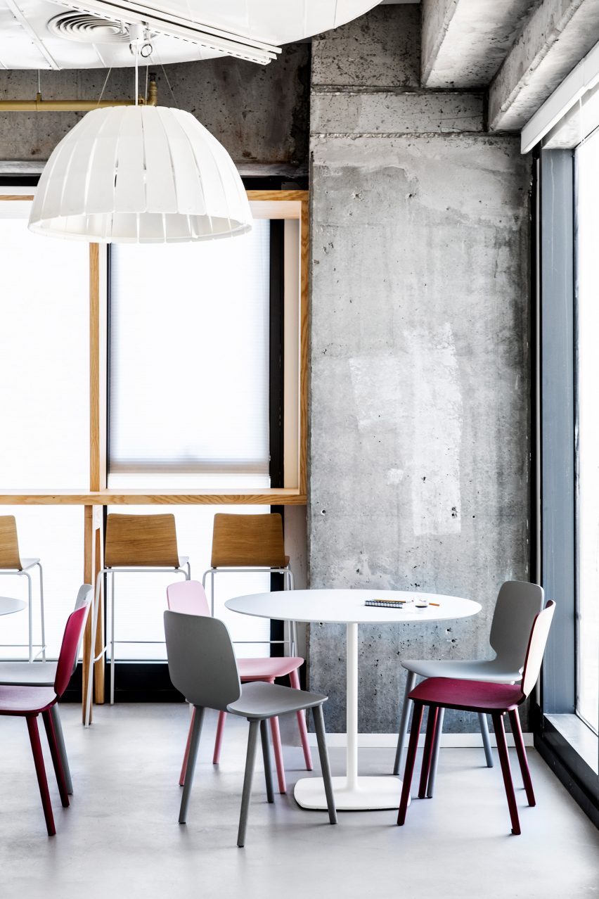 Interiors of Nuvo office headquarters, designed by Roy David Architecture