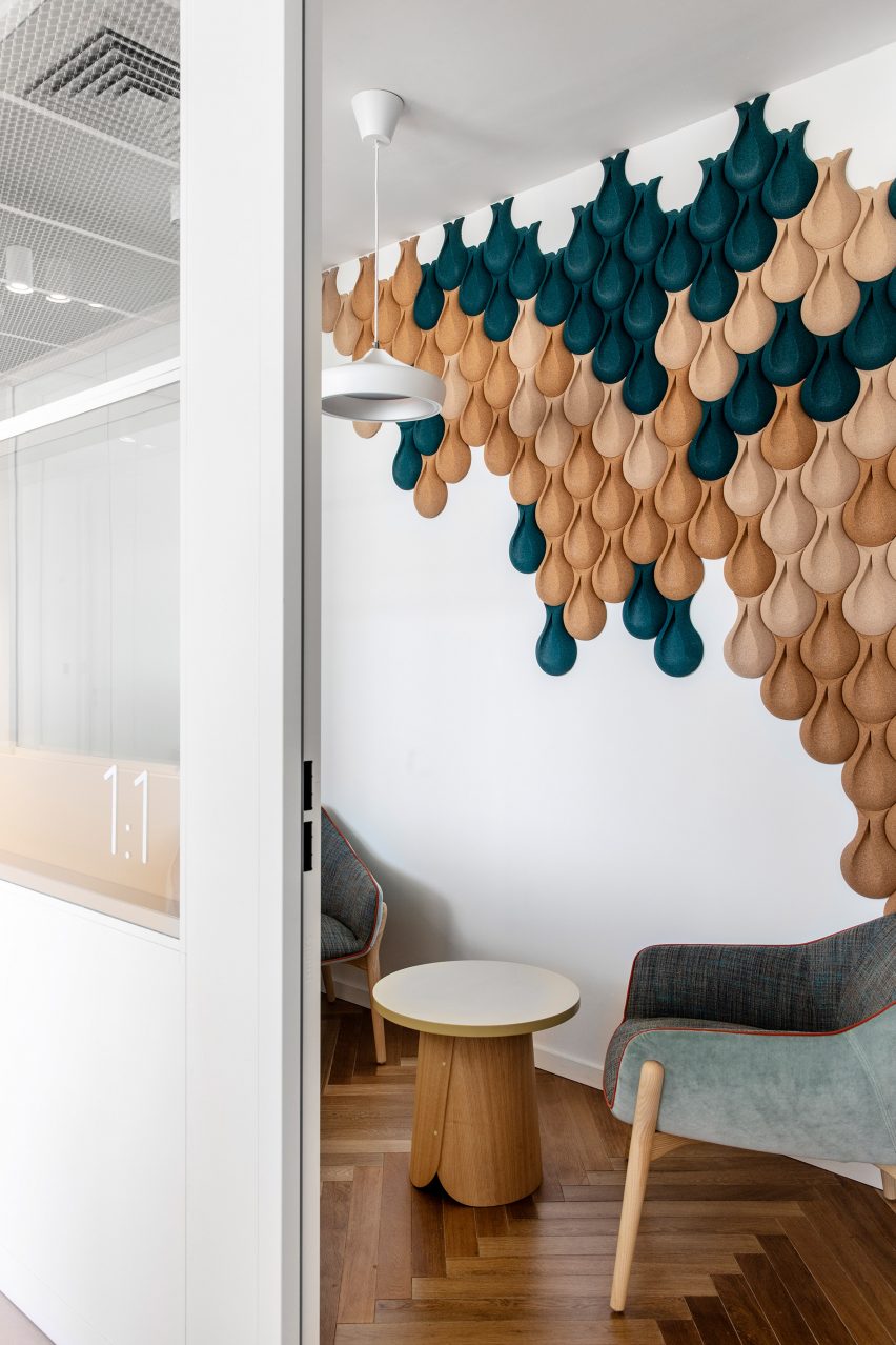 Interiors of Nuvo office headquarters, designed by Roy David Architecture