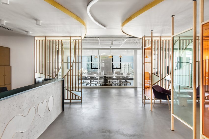 Interiors of Nuvo office headquarters, designed by Roy David Architecture