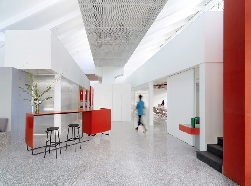 Interiors of CWITM office in Beijing designed by MDDM Studio