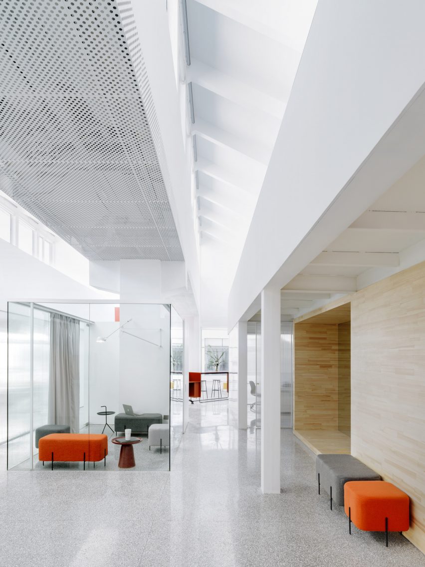 Interiors of CWITM office in Beijing designed by MDDM Studio