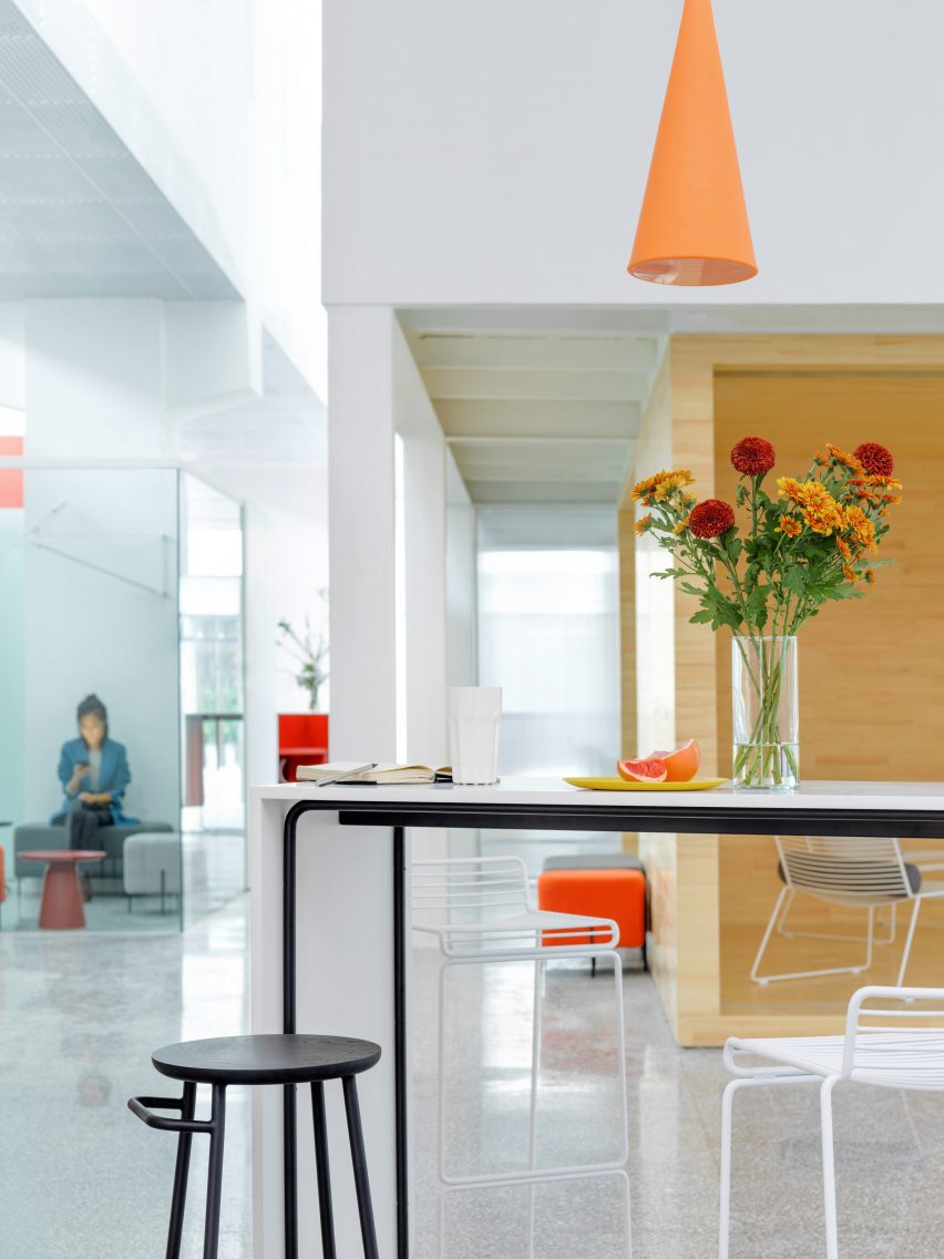 Interiors of CWITM office in Beijing designed by MDDM Studio