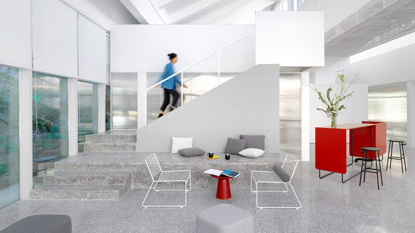 Interiors of CWITM office in Beijing designed by MDDM Studio