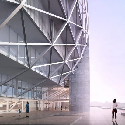 Feyenoord Stadium in Rotterdam by OMA