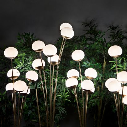 Outdoor furniture: Mazzo di Fiori floor light by Massimo Castagna for Exteta