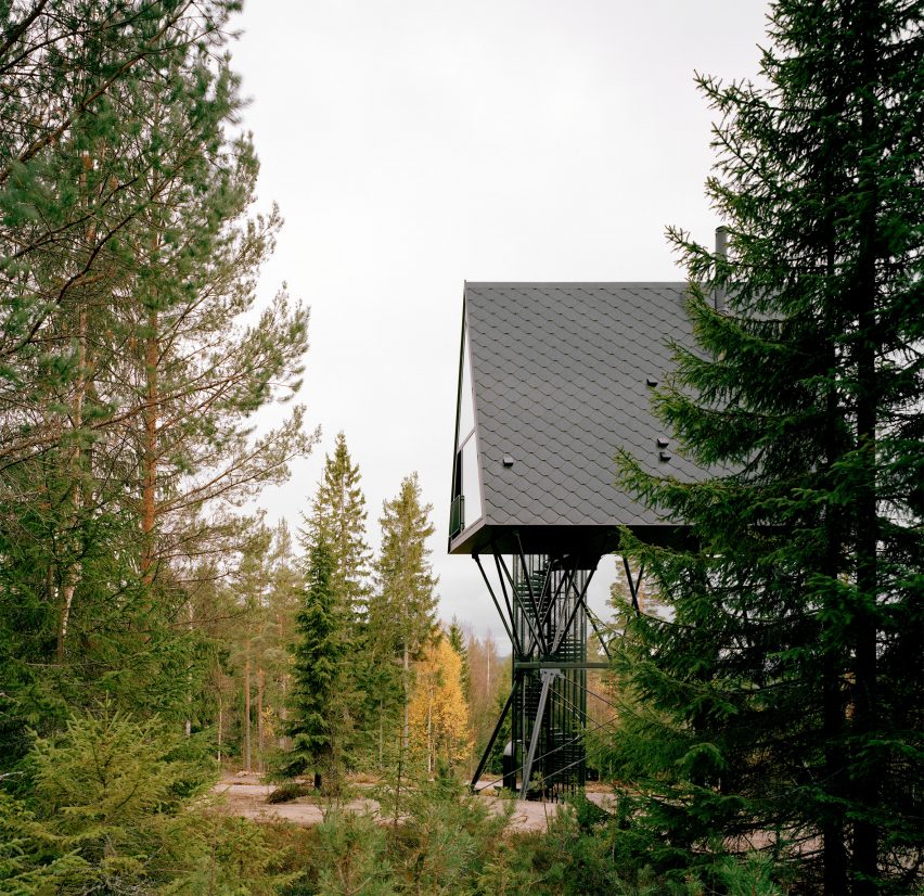 PAN Treetop Cabins by Espen Surnevik in Norway