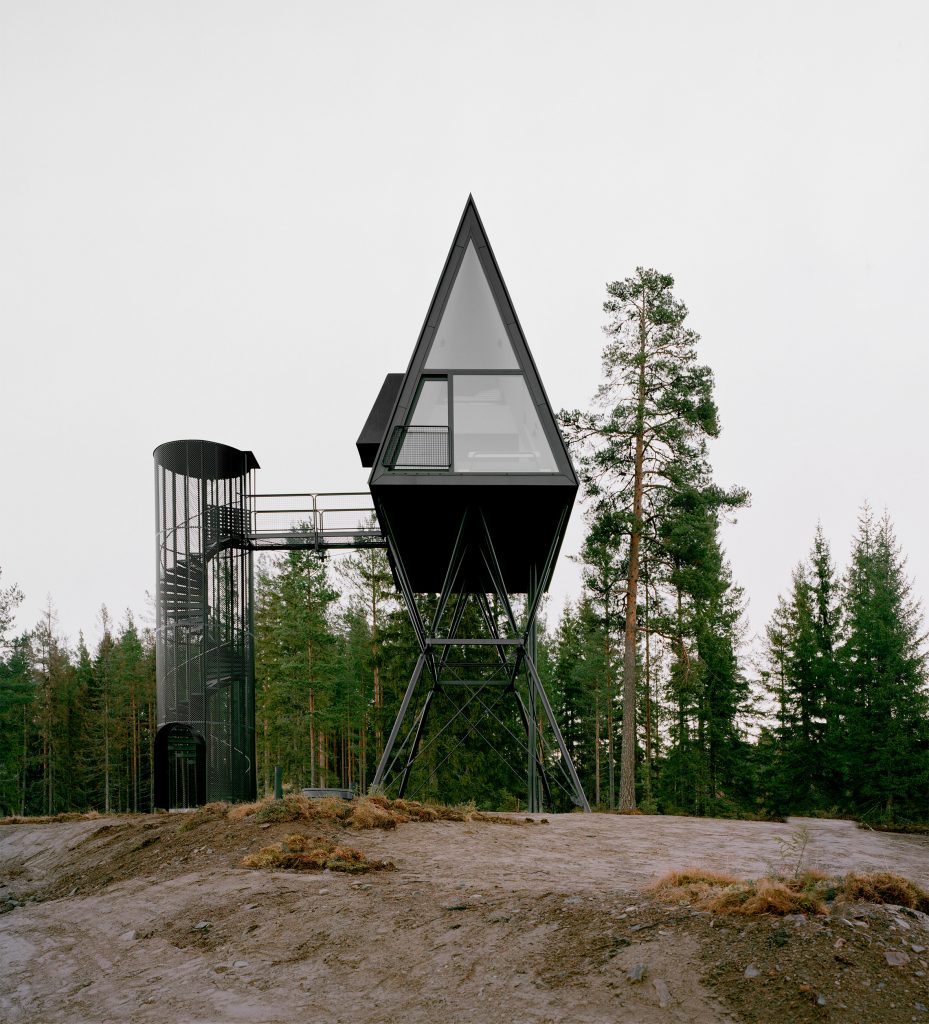 PAN Treetop Cabins by Espen Surnevik in Norway