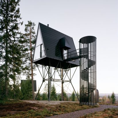 PAN Treetop Cabins by Espen Surnevik in Norway