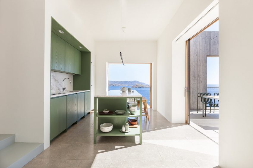 Patio House by OOAK Architects in Greece