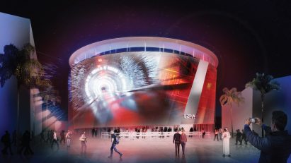 Pavilion USA 2020 for Dubai Expo 2020 by Fentress Architects