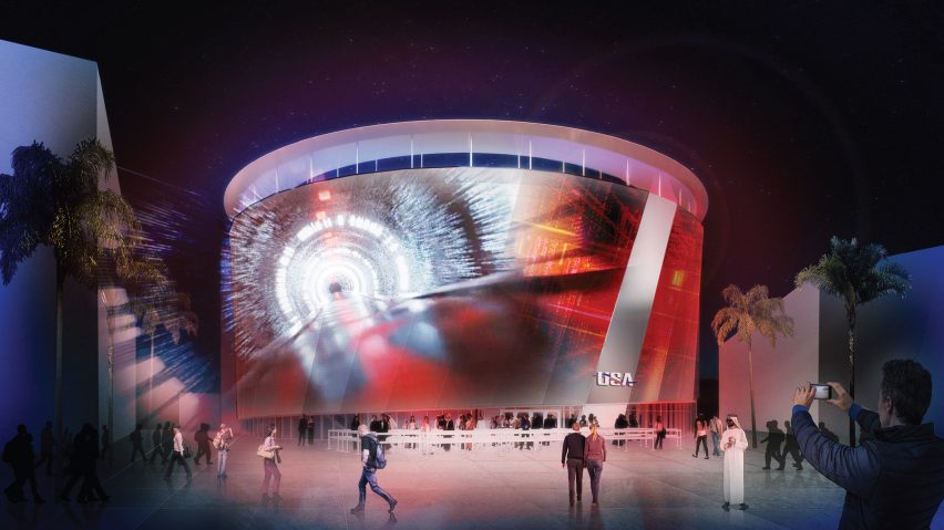 Pavilion USA 2020 for Dubai Expo 2020 by Fentress Architects