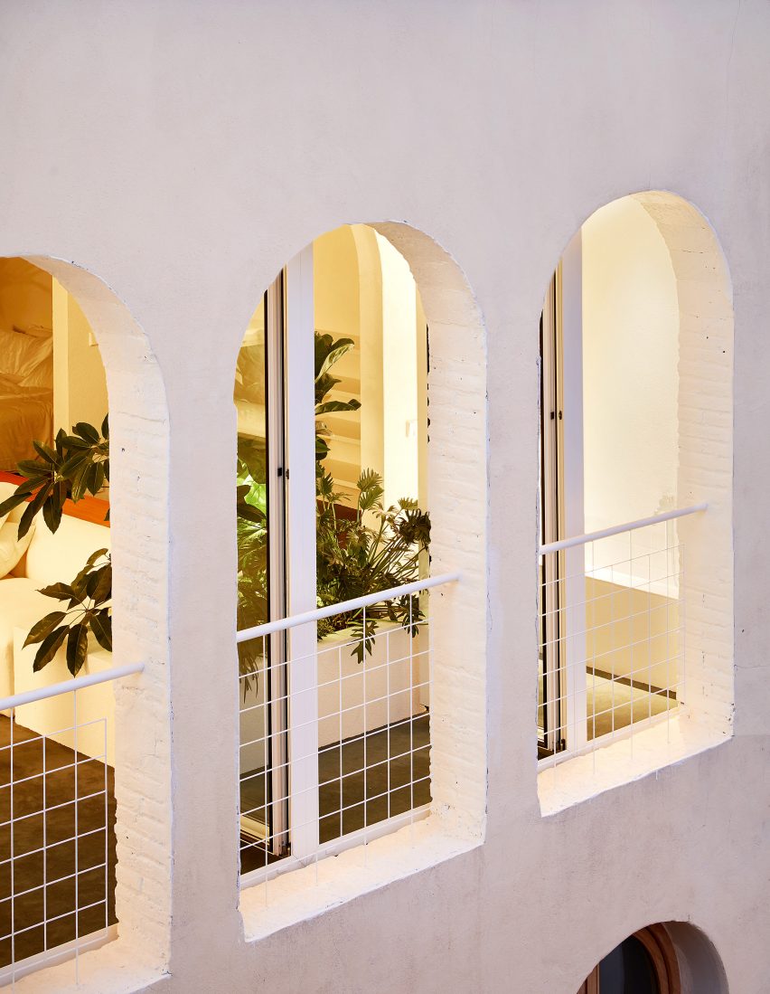 Interiors of penthouse apartment designed by PMAA