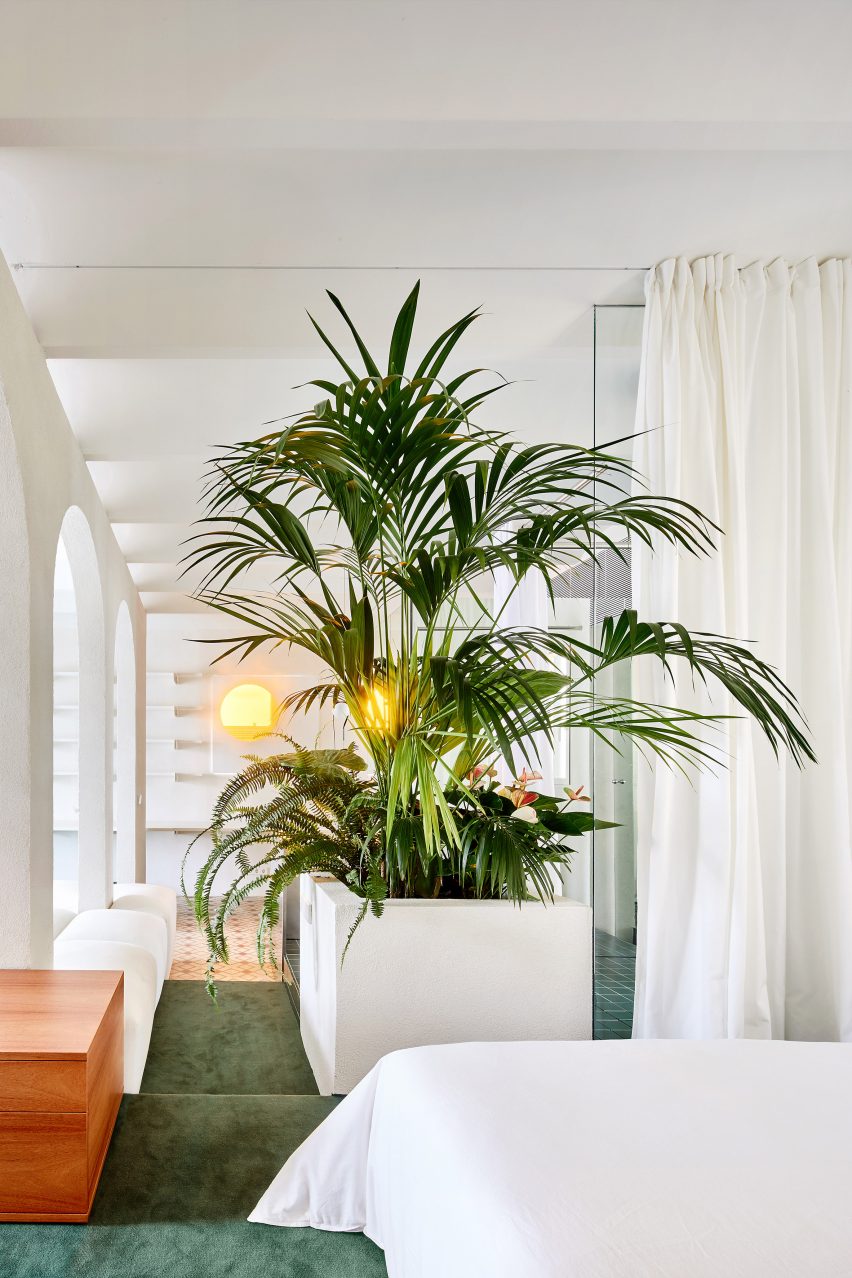 Interiors of penthouse apartment designed by PMAA