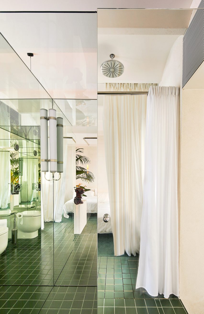 Interiors of penthouse apartment designed by PMAA