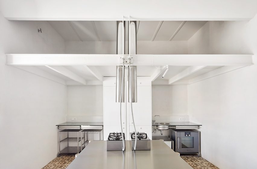Interiors of penthouse apartment designed by PMAA