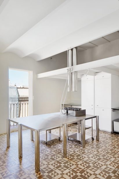 Interiors of penthouse apartment designed by PMAA