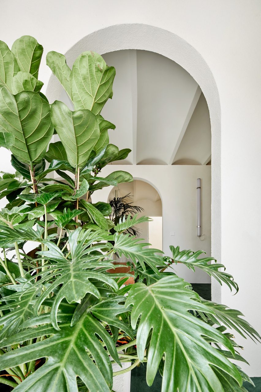Interiors of penthouse apartment designed by PMAA