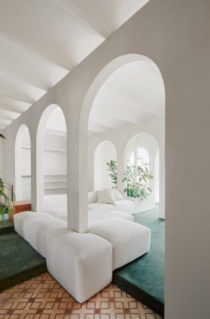 Interiors of penthouse apartment designed by PMAA