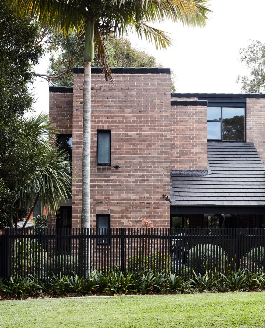 Exterior of Polychrome House, designed by Amber Road