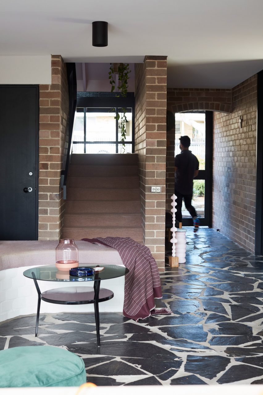 Interiors of Polychrome House, designed by Amber Road