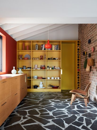 Interiors of Polychrome House, designed by Amber Road