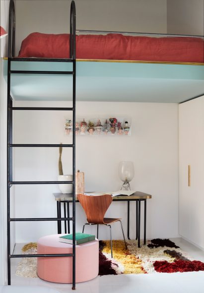 Interiors of Polychrome House, designed by Amber Road