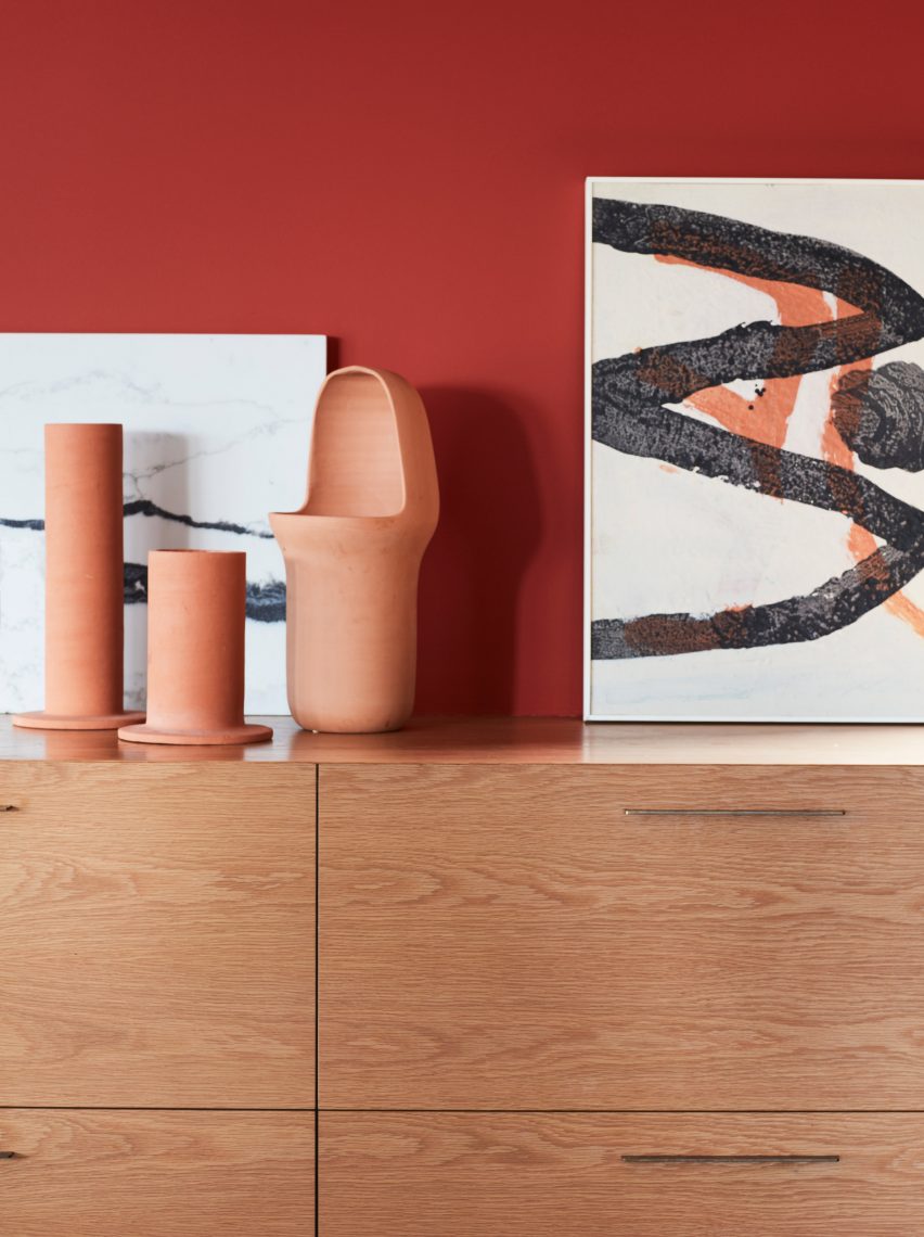 Interiors of Polychrome House, designed by Amber Road
