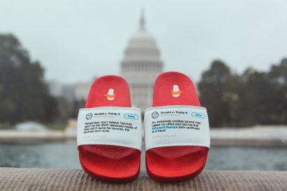 President Flip Flops by Sam Morrison