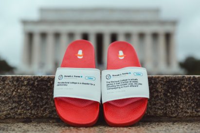President Flip Flops by Sam Morrison
