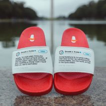 President Flip Flops by Sam Morrison