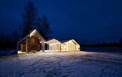 Sauna in Varbol by Peeter Pere and Eva Kedelauk