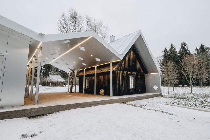Sauna in Varbol by Peeter Pere and Eva Kedelauk
